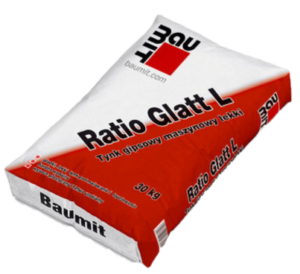 Tynki maszynowe baumit ratio glatt